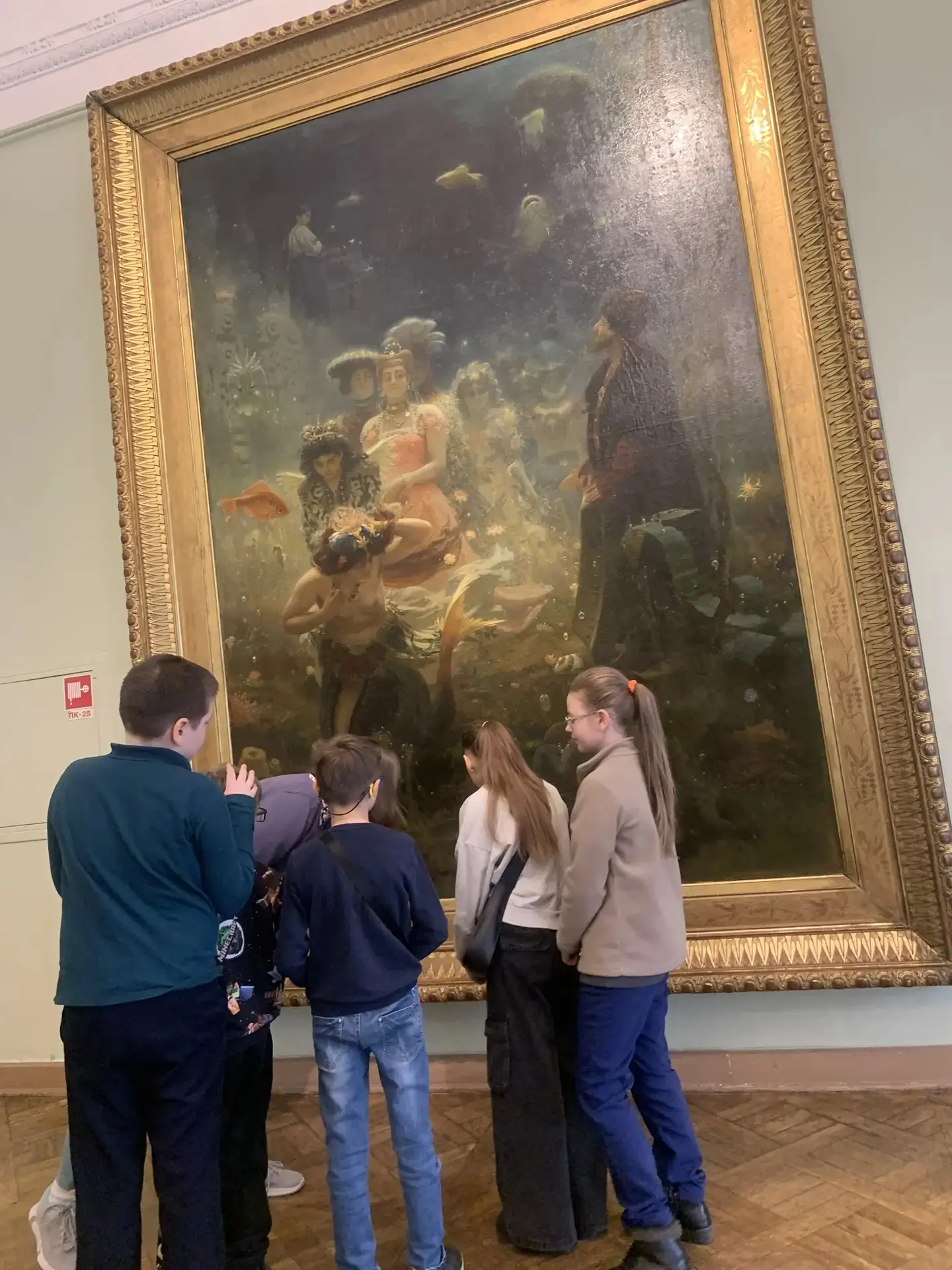 🖼️ Сегодня учащиеся 2А класса посетили Русский музей.
