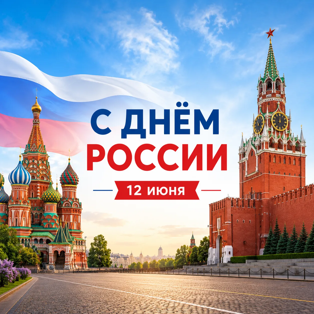 🇷🇺 С Днём России!

Этот праздник объединяет миллионы людей по всей стране, напоминая о нашей общей