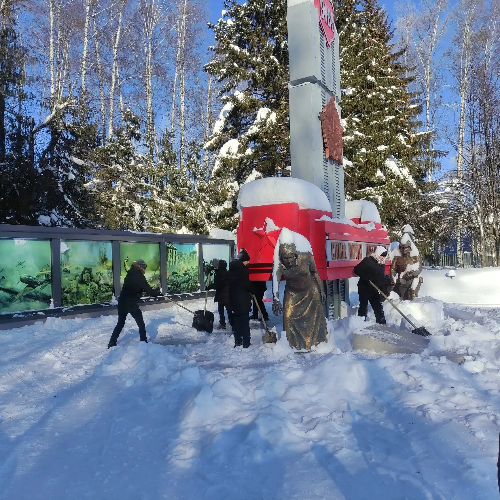 🗓️В рамках месячника оборонно-массовой, спортивной и патриотической работы учащиеся школы продолжают