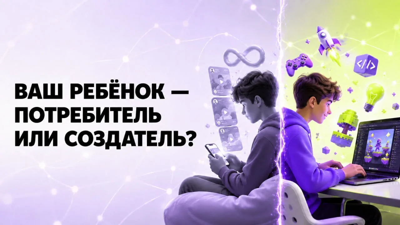 Ваш ребёнок — потребитель или создатель?