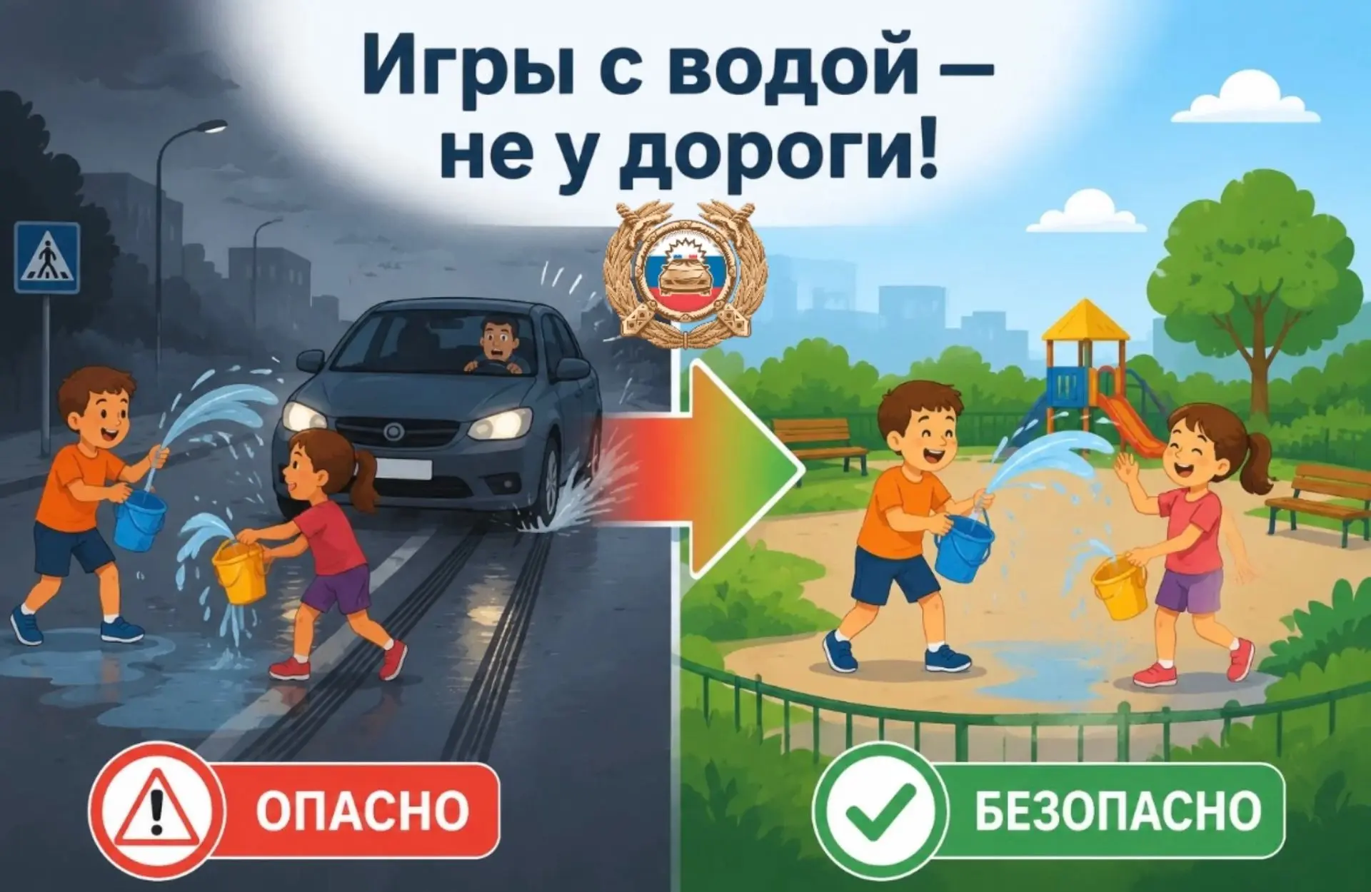 Когда веселье грозит бедой: Госавтоинспекция о рисках игр у дороги в день Ивана Купалы
Госавтоинспек