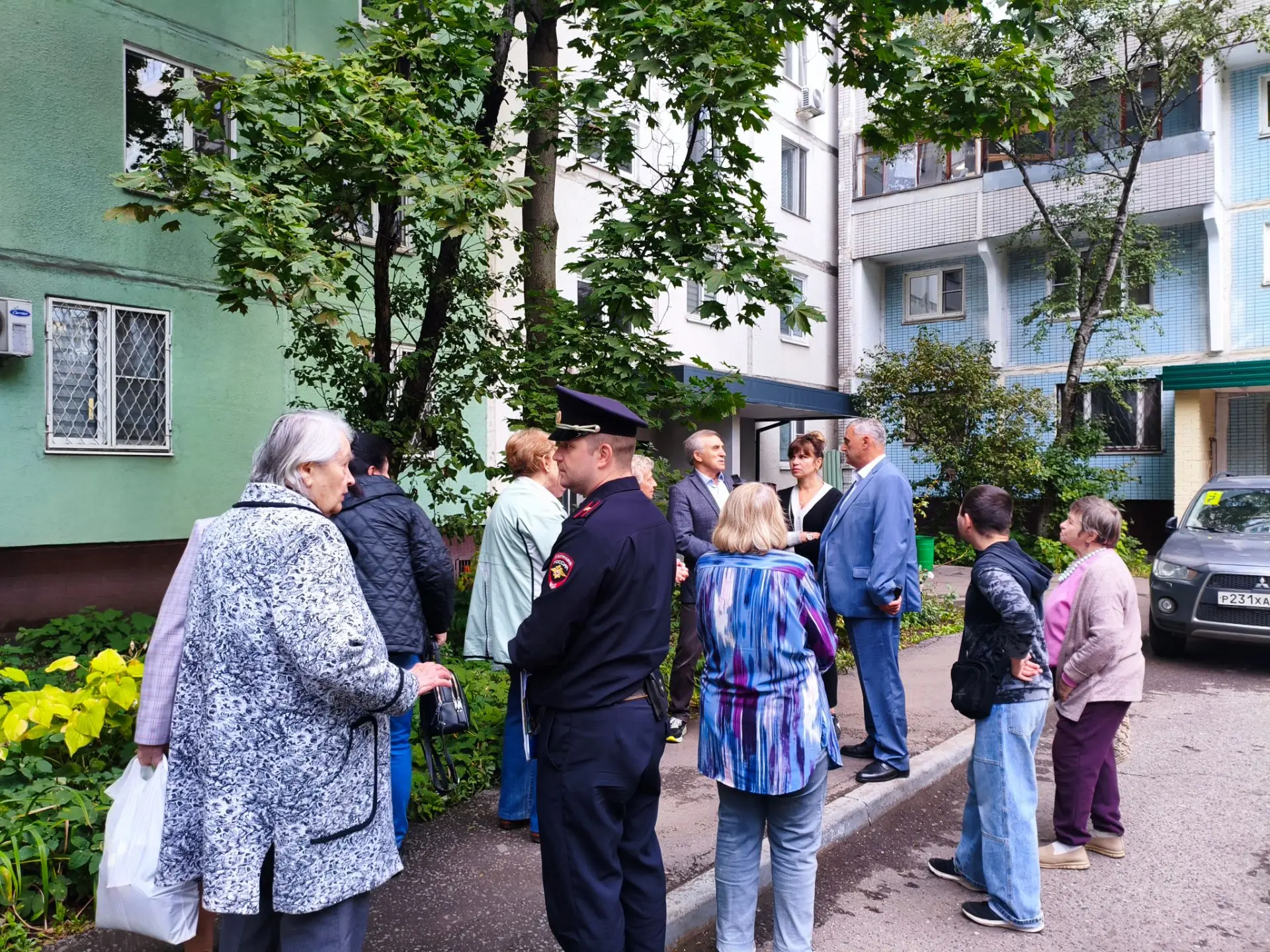 Сегодня, 27 августа, глава управы Павел Литовченко, заместитель главы управы Ольга Шевч...
