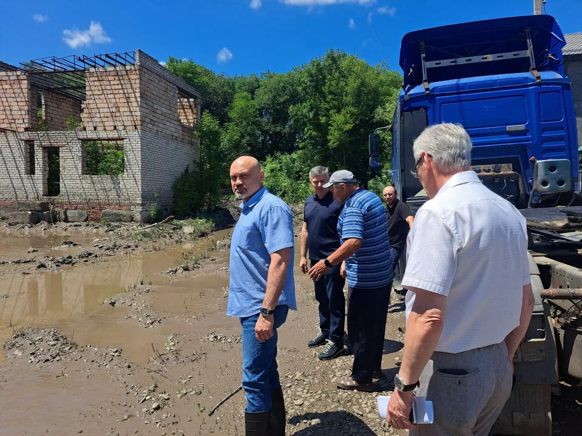 Проведено комиссионное обследование пострадавшего участка в Черкесске