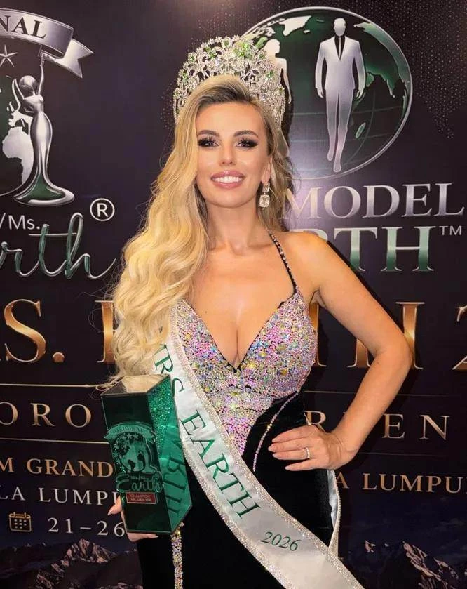 Самой красивой женщиной Земли Mrs. Earth 2026 стала жительница подмосковного Видного.

Она победила 