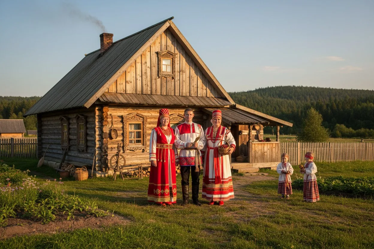 🌍 Народы России: МОРДВА Раздел фестиваля «Россия — семья народов»  Финно-угорский народ, коренные жи