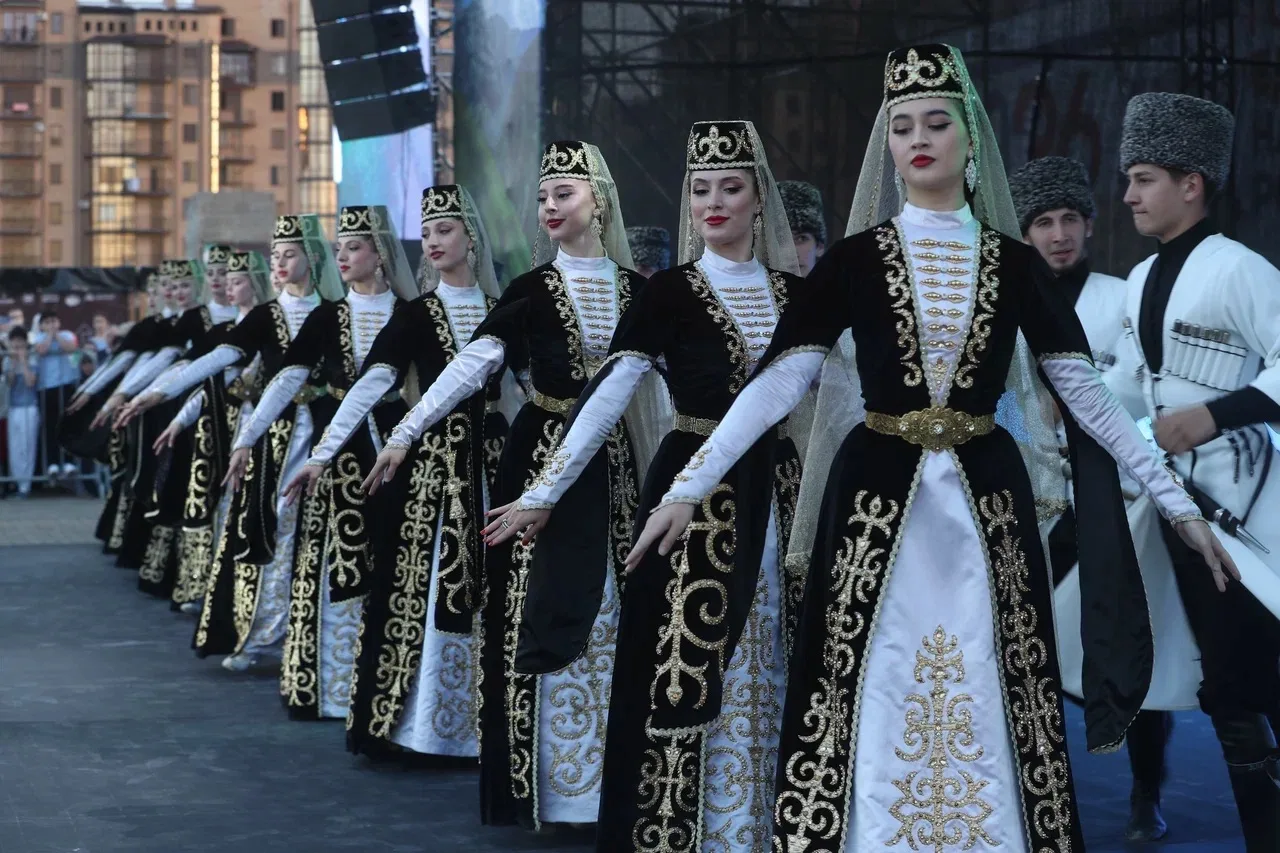 На главной площади Магаса прошел концерт к 34‑й годовщине образования Ингушетии