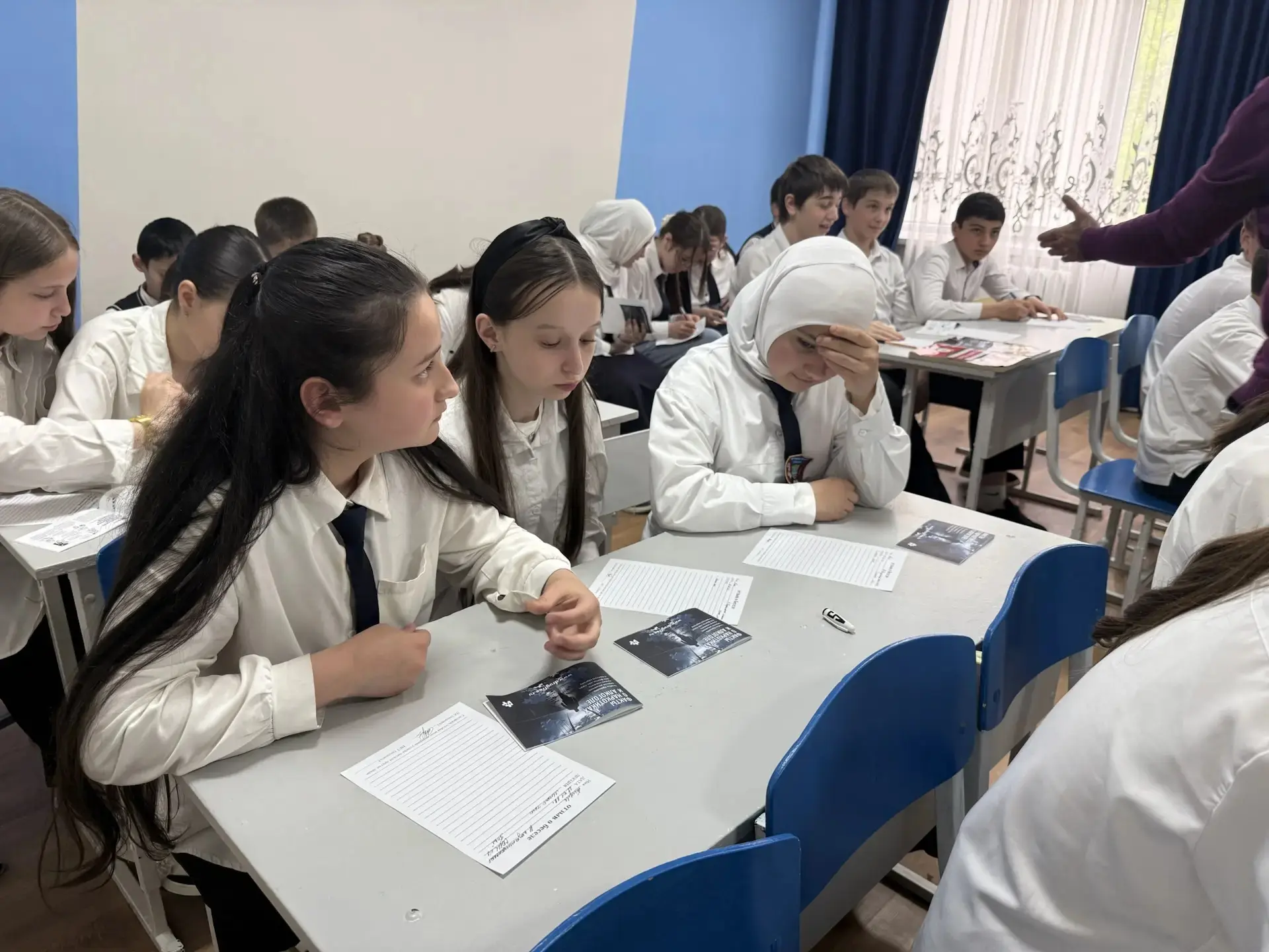 📚✨ Сегодня в Нижнеказанищенской школе ✓ 2  состоялась важная встреча с кандидатом исторических наук,