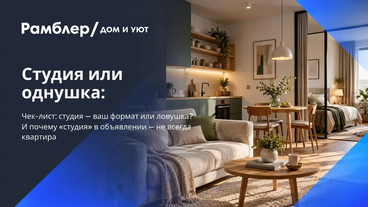 Проверьте себя: студия — это ваш формат или нет?