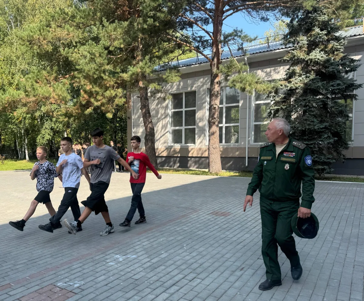 В Бердском кадетском корпусе начался Курс молодого бойца для новобранцев