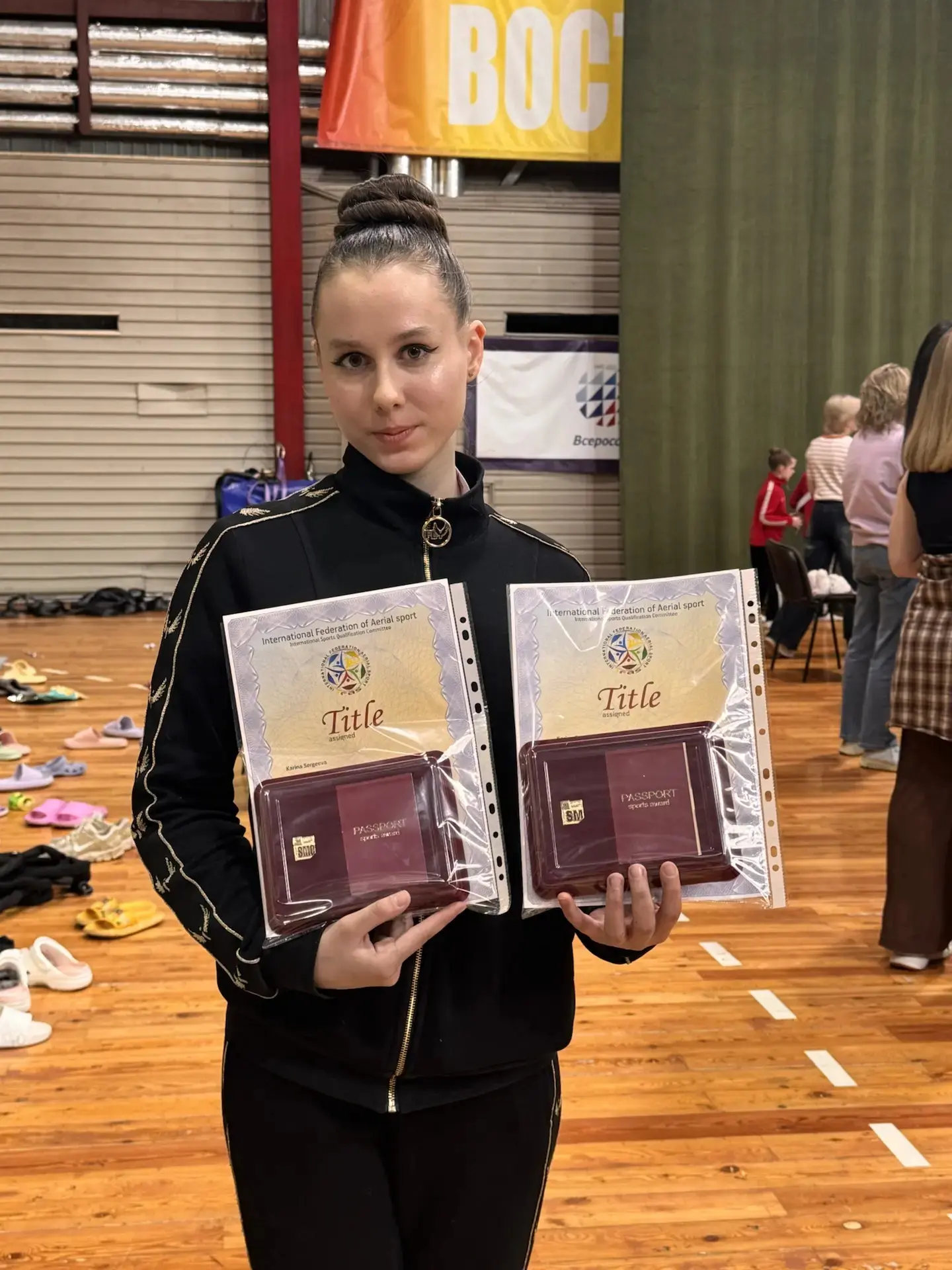 Наша Карина — просто космос! ✨💪  Ученица 8Б нашей школы, Сергеева Карина, снова показала: ей нет рав