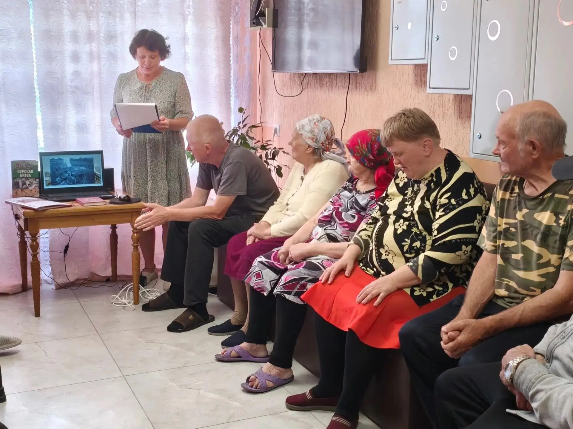 Сегодня мы вместе с межпоселенческой библиотекой провели замечательный литературный час...
