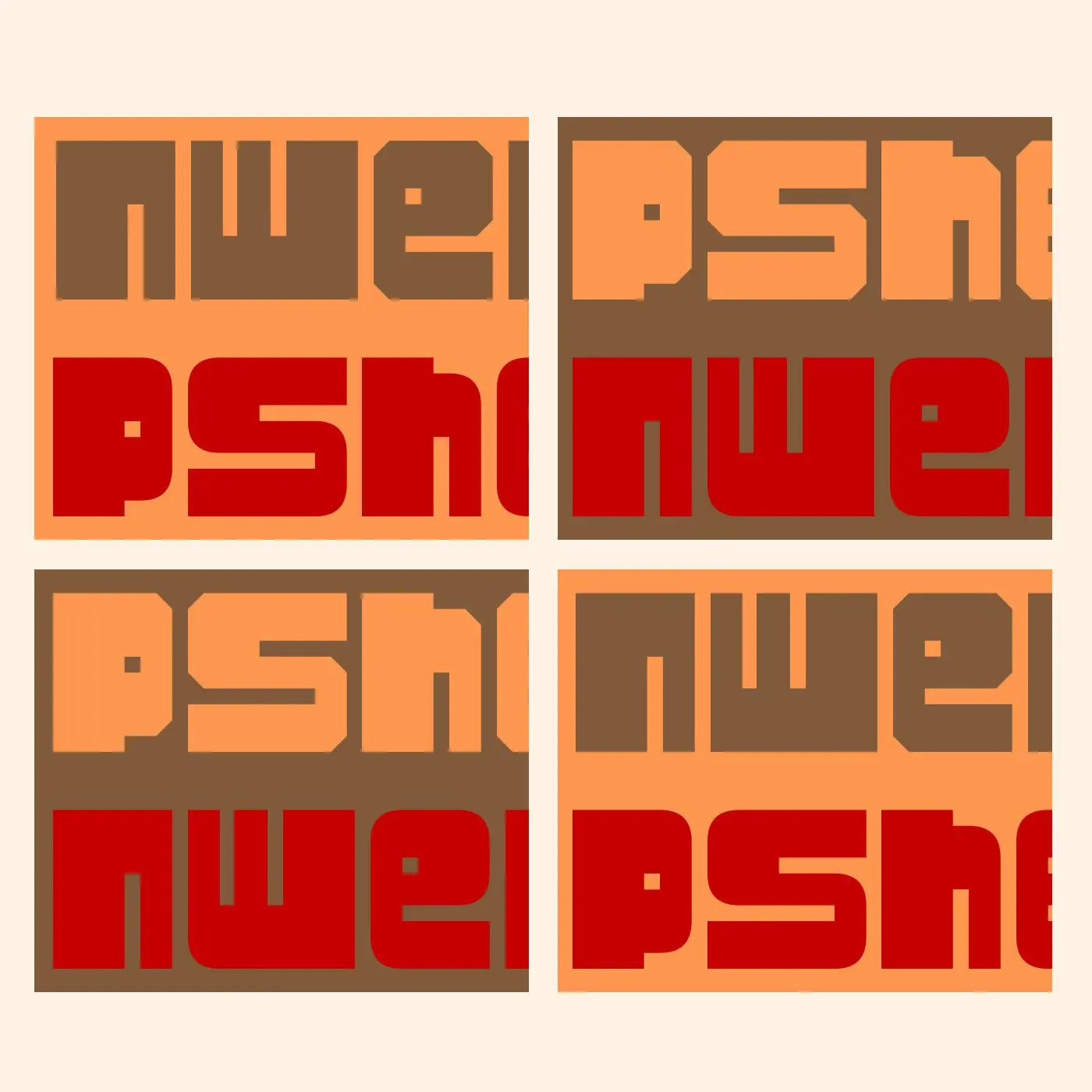 Шрифт Pshek

#Декоративные

Pshek — это универсальный шрифт без засечек в стиле 80-х, подходящий для