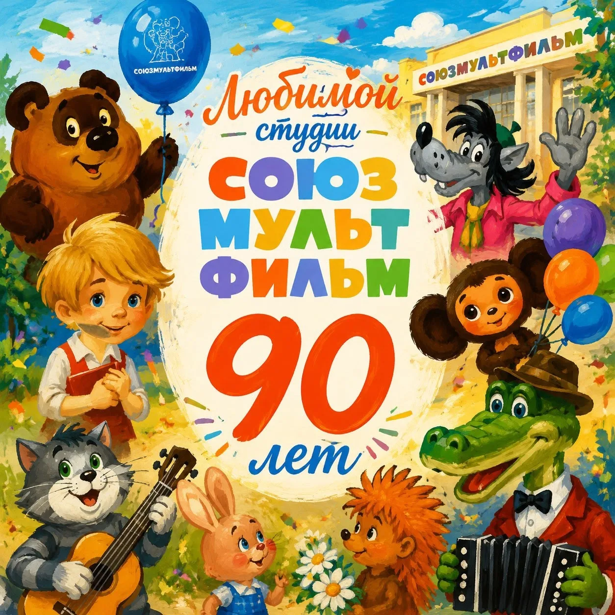 🎉 «Союзмультфильму» — 90!
