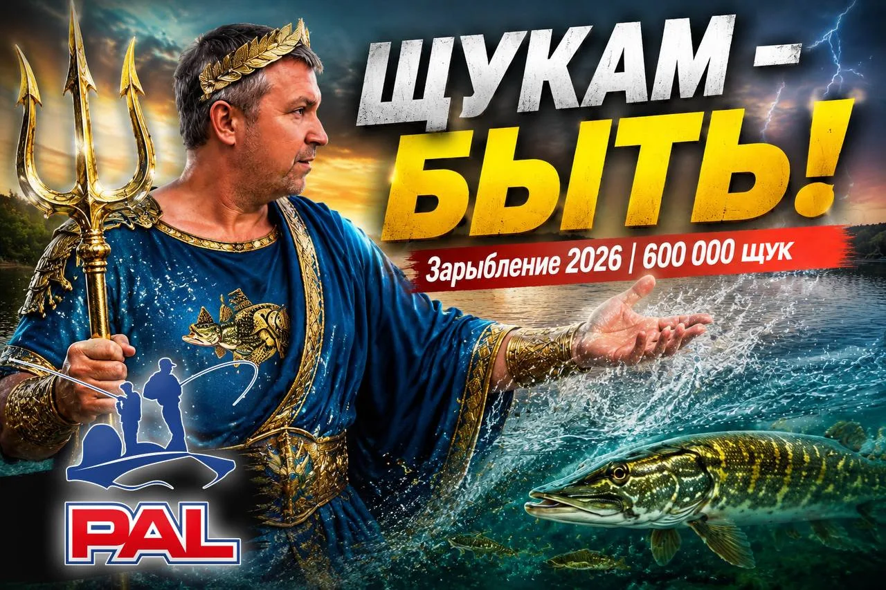 ЩУКАМ БЫТЬ! PAL и MIDA Group – восполняют ресурсы!

В преддверии начала сезона PAL 2026 – Лига Профе