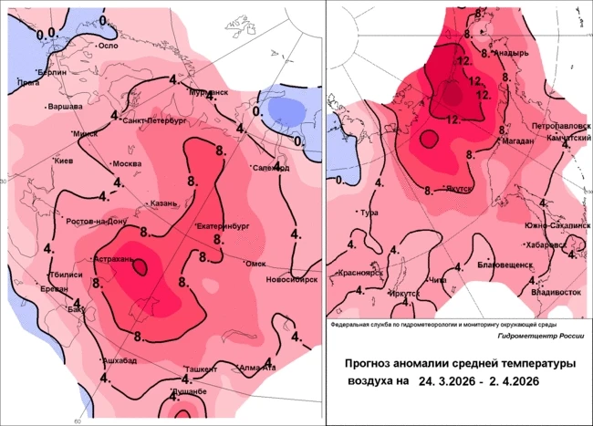 🔥 Холодных мест на территории России больше не осталось