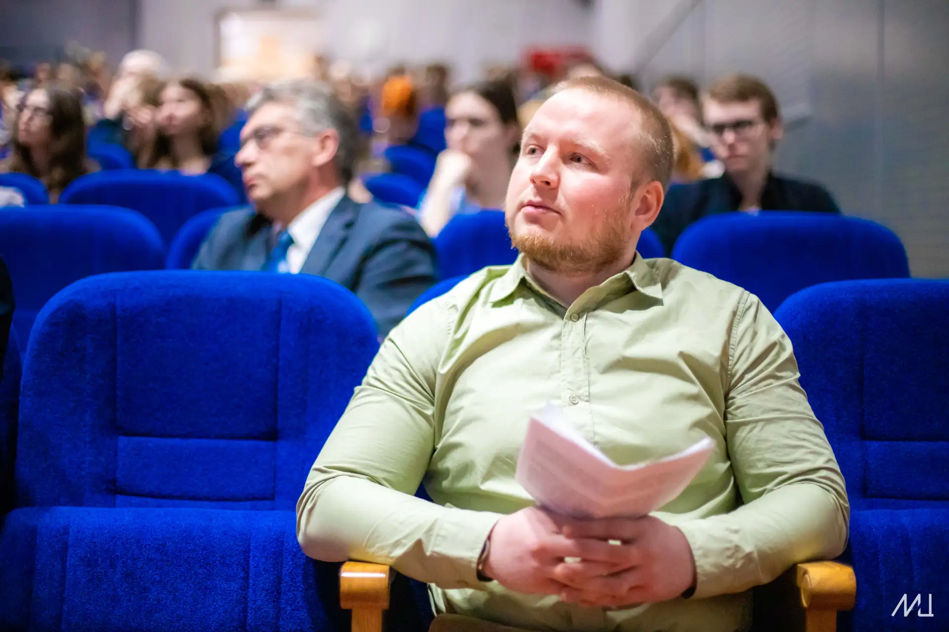Научная конференция обучающихся и молодых ученых начала свою работу!  В актовом зале прошло открытие