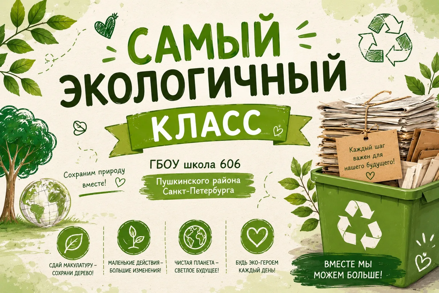 Друзья, рады сообщить вам, что 21 мая прошел заключительный этап экологической акции по...