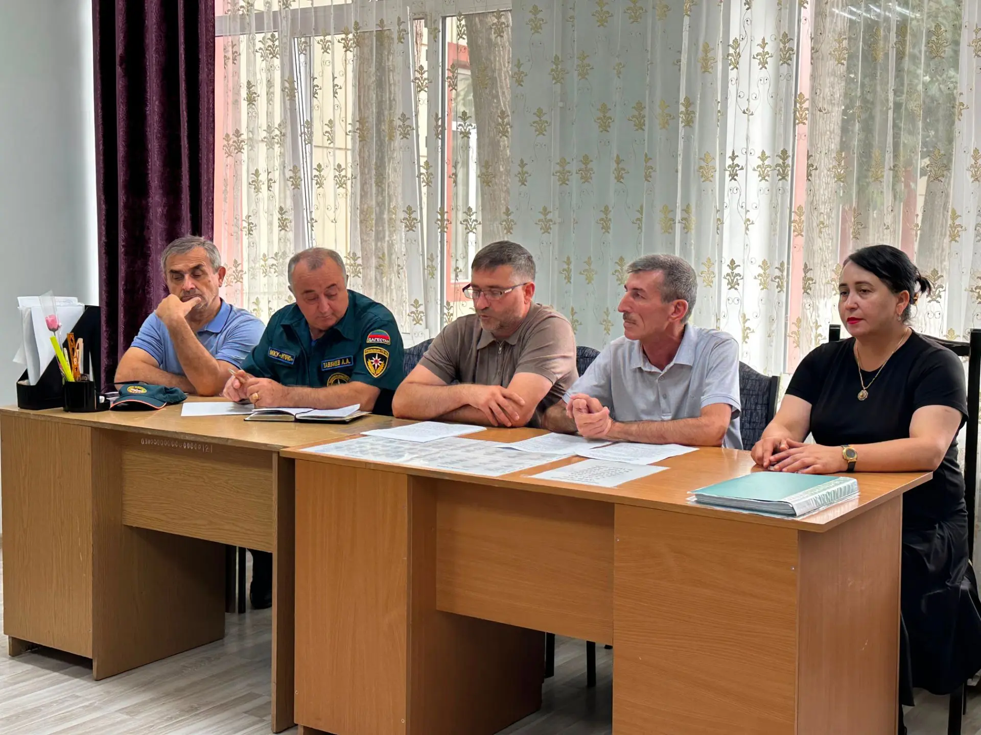 Инструктаж работников МКОУ "Эндирейская СОШ1". "Действия сотрудников охраны и работнико...