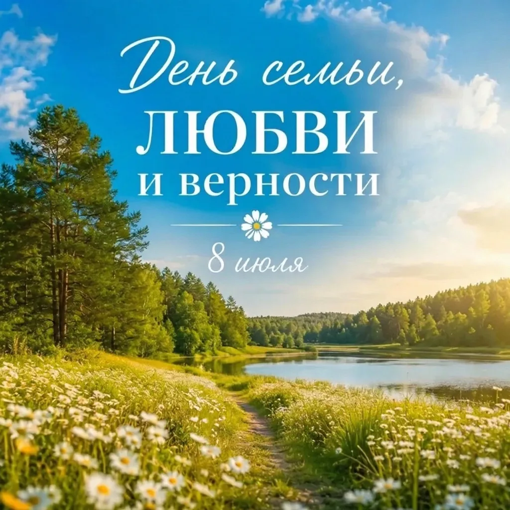 🌼 С Днём семьи, любви и верности!
