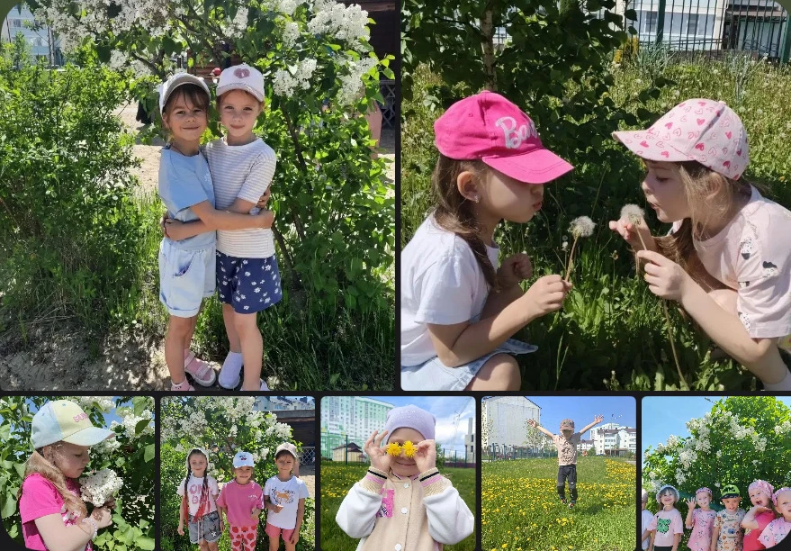 Весна,дети и цветы!🌼🌸🌺