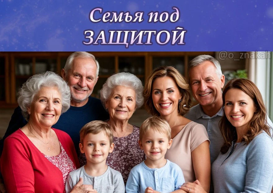👫 СЕМЬЯ ПОД ЗАЩИТОЙ

Защитите родных людей самым простым способом - молитвой!
Повторяйте каждую нед