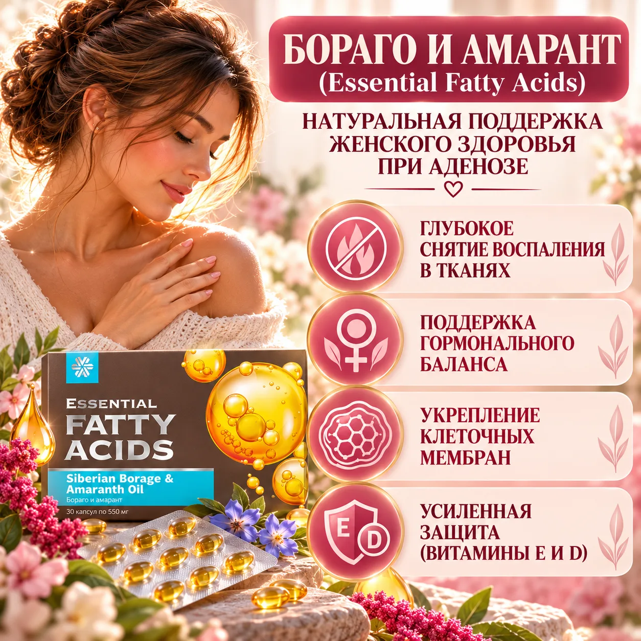 🌿 Бораго и амарант (Essential Fatty Acids)