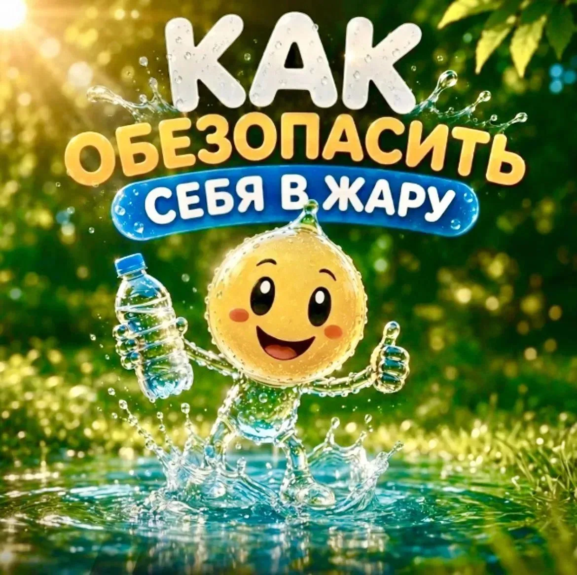 Как не получить тепловой или солнечный удар?

В жаркую погоду, когда столбики термометров зашкаливаю