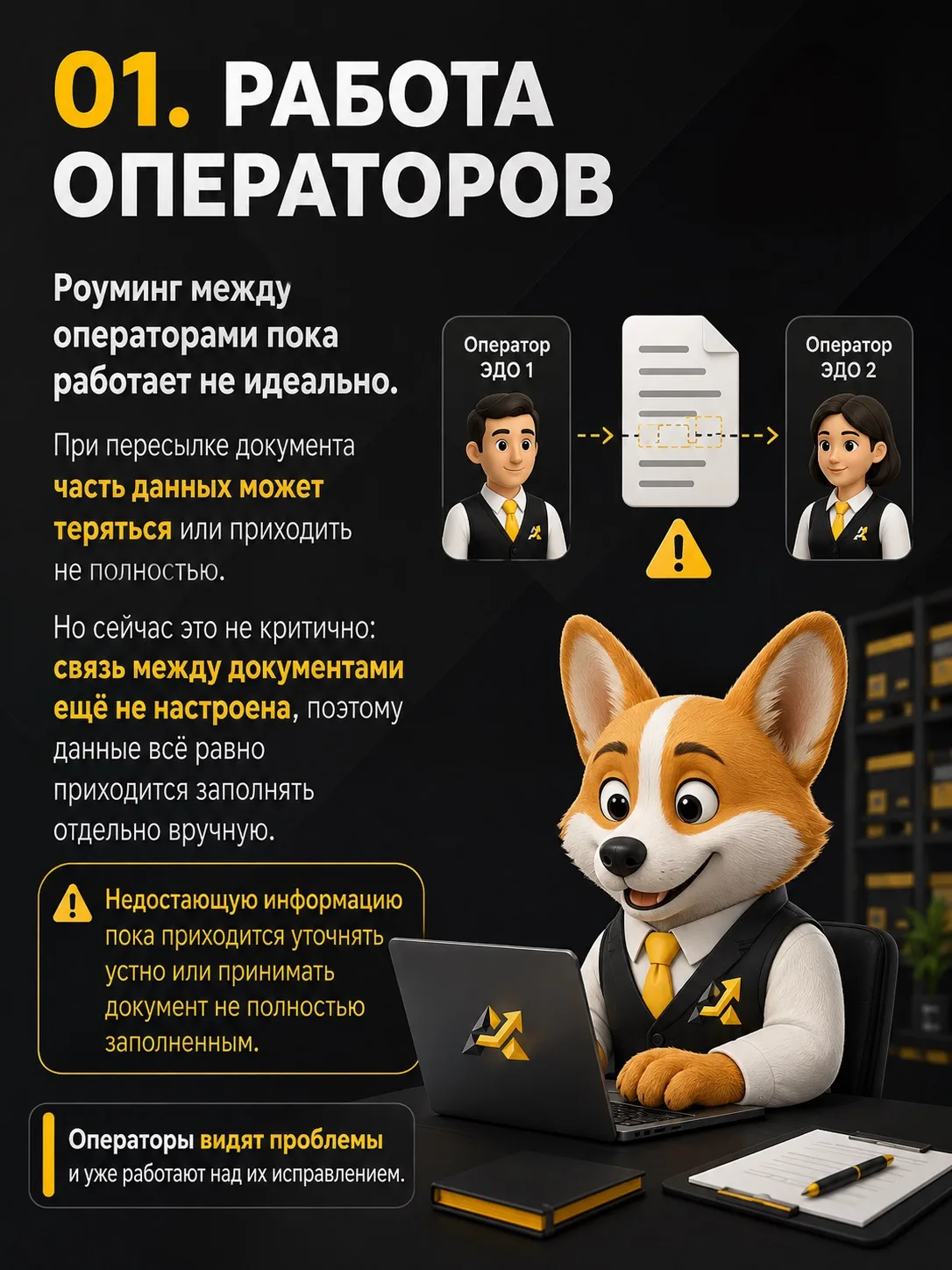 Вчера, в первый день обязательного перехода на электронные документы, мы собрали нескол...