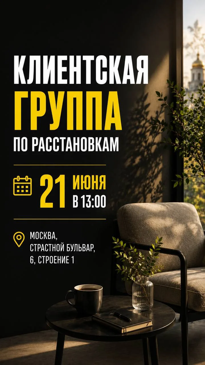 Приглашаю заместителей /наблюдателей на группу по расстановкам