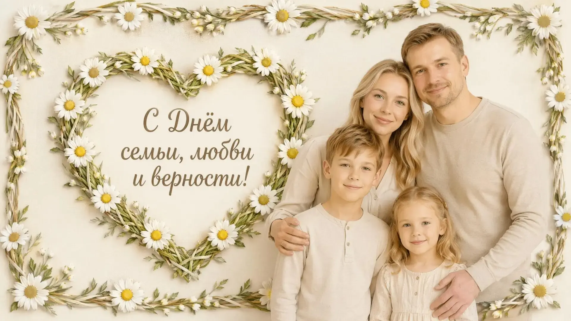 С Днём семьи, любви и верности поздравляет глава республики 💞 

Ростислав Гольдштейн написал в свои