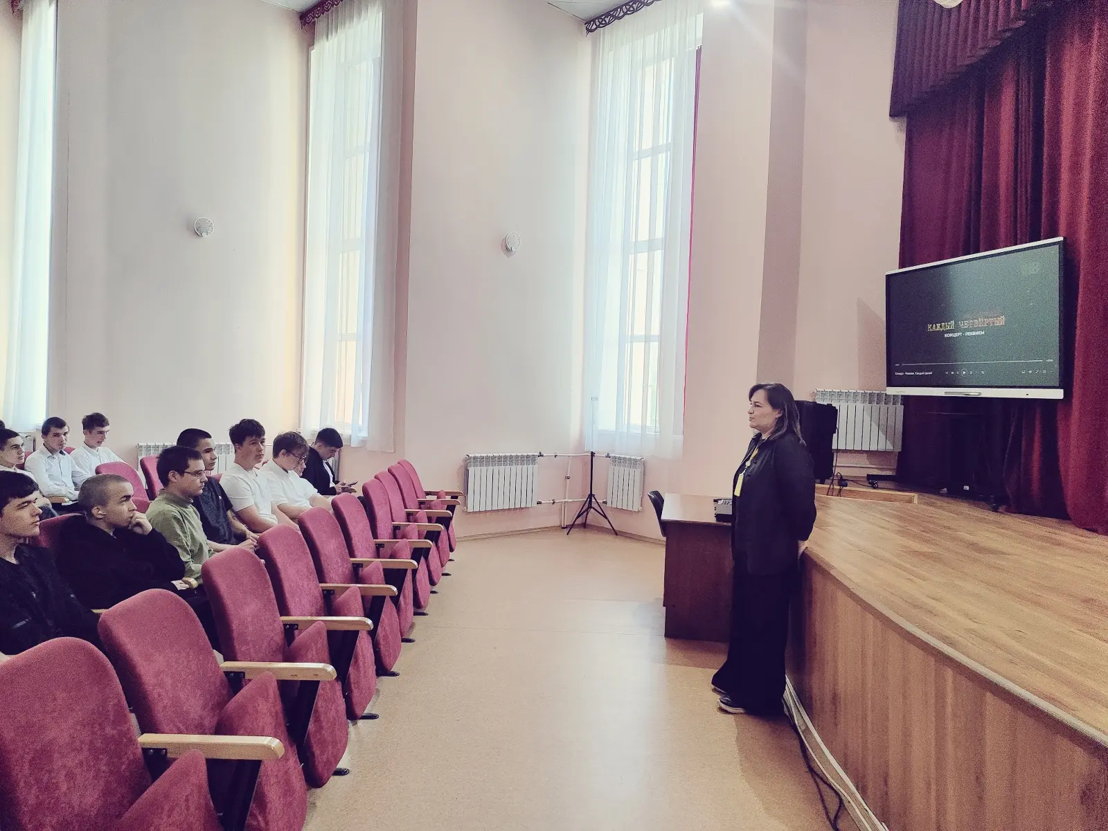 📌9 июня в Нурлатском аграрном техникуме для студентов прошел показ видеоверсии спектак...