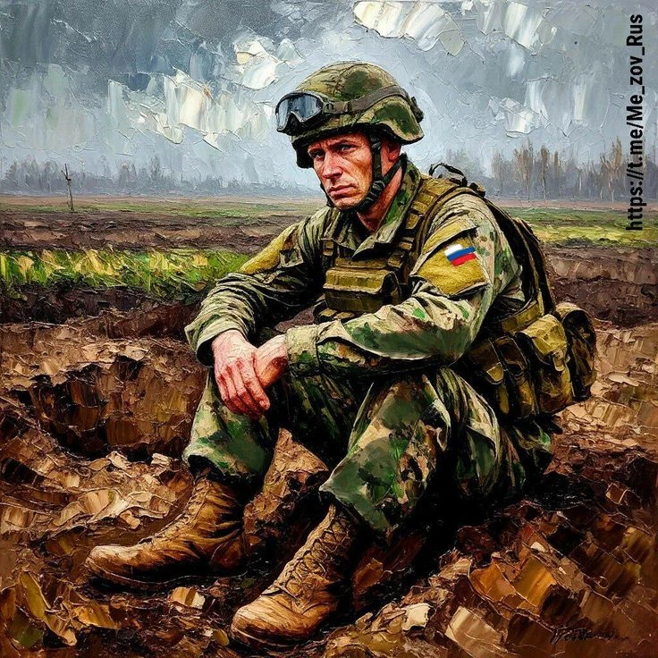 Ситуация на передовой: грязь, траншеи, нет возможности помыться.‼️