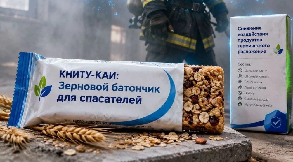 🤔 Ученые КНИТУ-КАИ предложили особый рецепт зернового батончика, который может стать в...