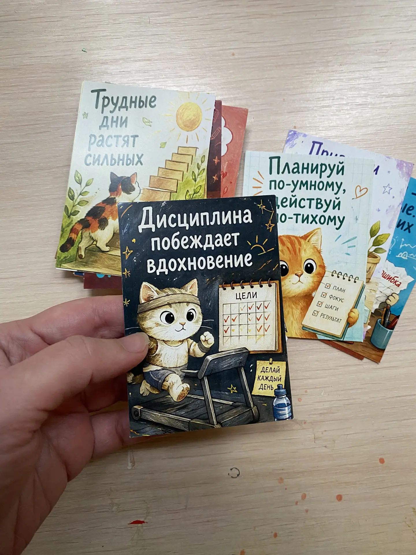 Я тут нашла открытки и не смогла их никому отдать, оставила себе) Какая фраза про вас с...