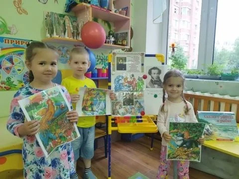 Пушкинские дни проходят в детском саду  № 107.