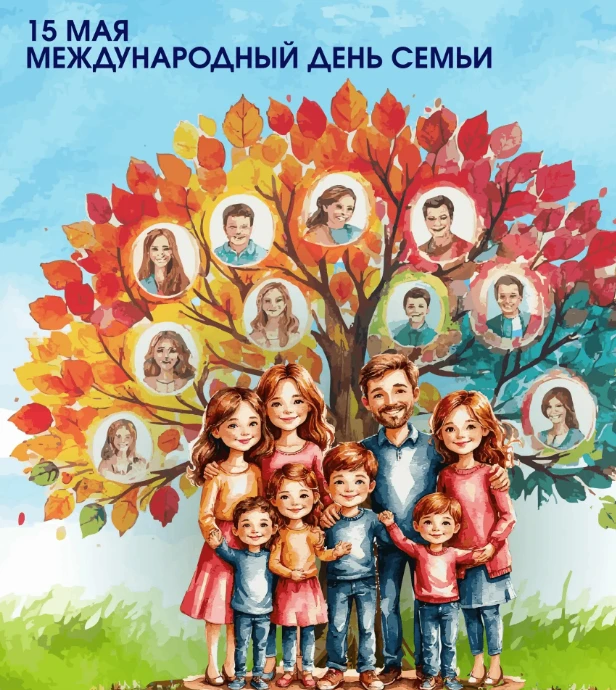 ❤️ Главная ценность в мире — это СЕМЬЯ. Сегодня, 15 мая, мы отмечаем Международный день семьи. Семья