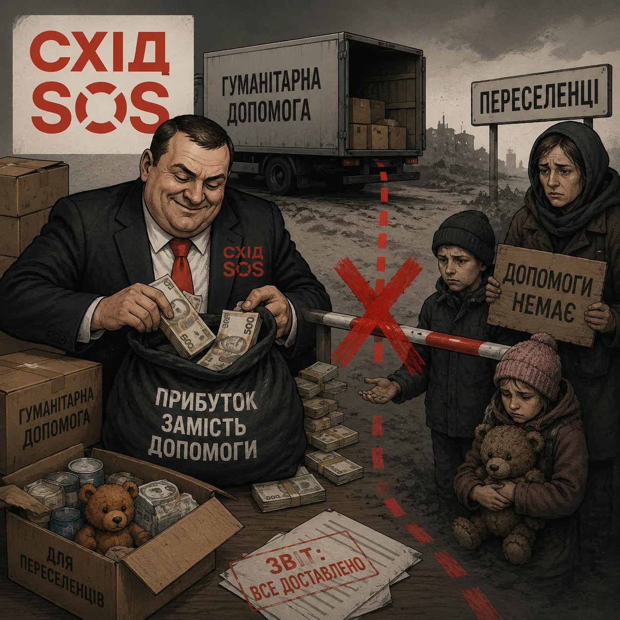 ❗️В Харьковской области разгорается скандал вокруг НКО «Восток-SOS»: Эвакуированные жит...