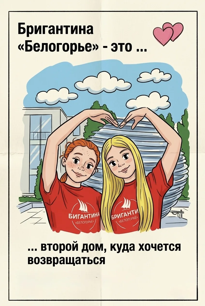 Бригантина «Белогорье» — это место, где тебя всегда ждут 💙