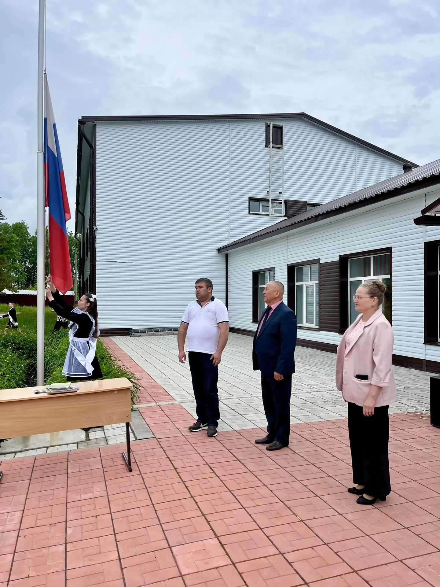 🔔 Сегодня в Шибылгинской школе прошла торжественная линейка, посвященная празднику Пос...