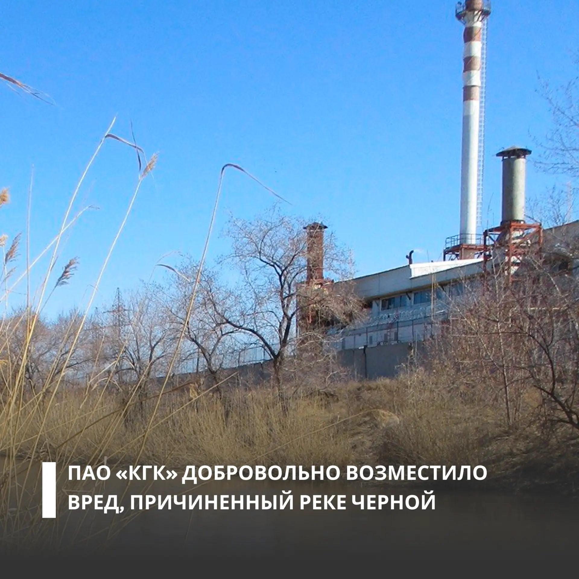 ПАО «Курганская генерирующая компания» в полном объеме возместило вред, причиненный рек...
