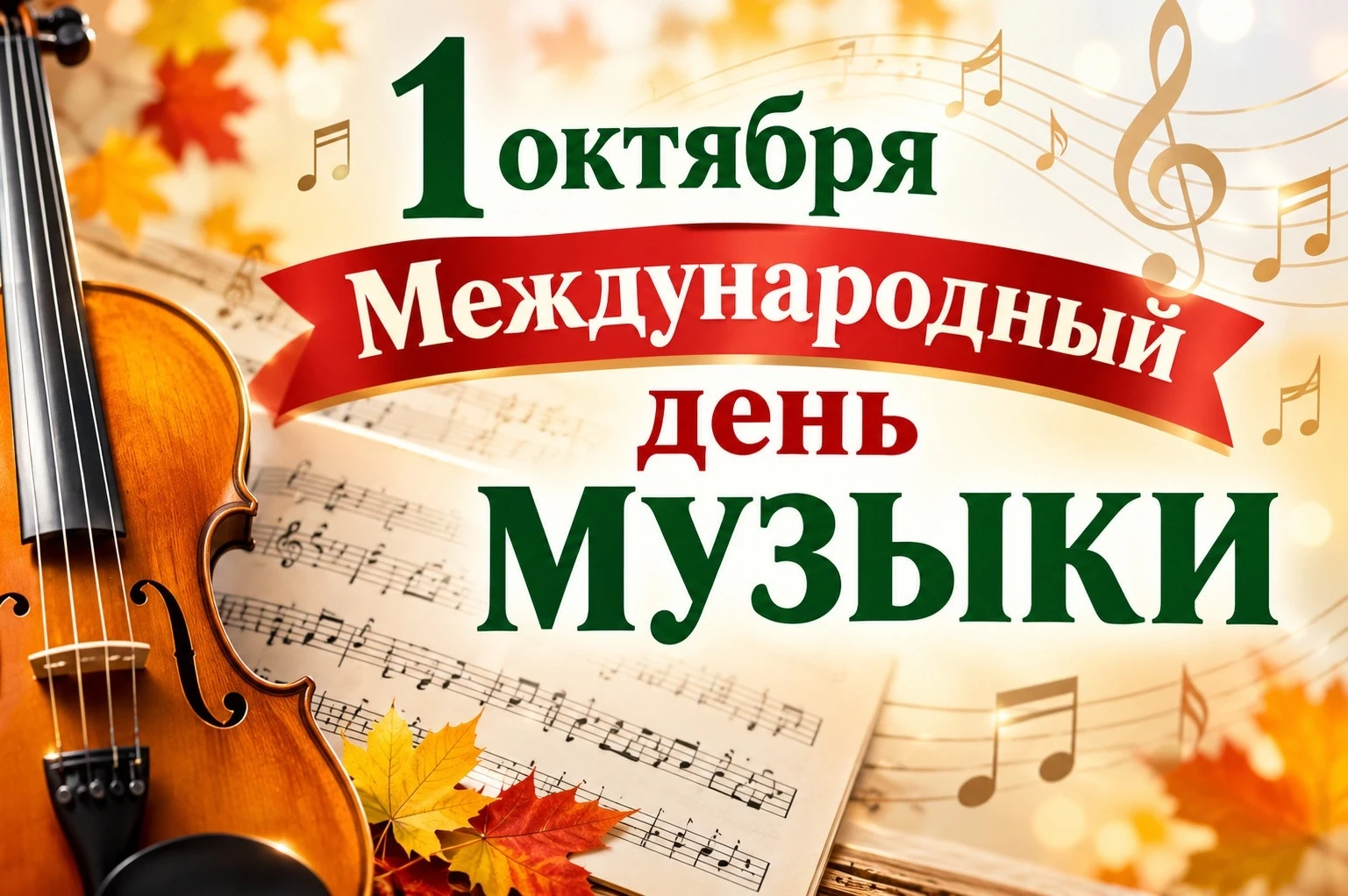 ✨ Международный день музыки в нашем детском саду! ✨