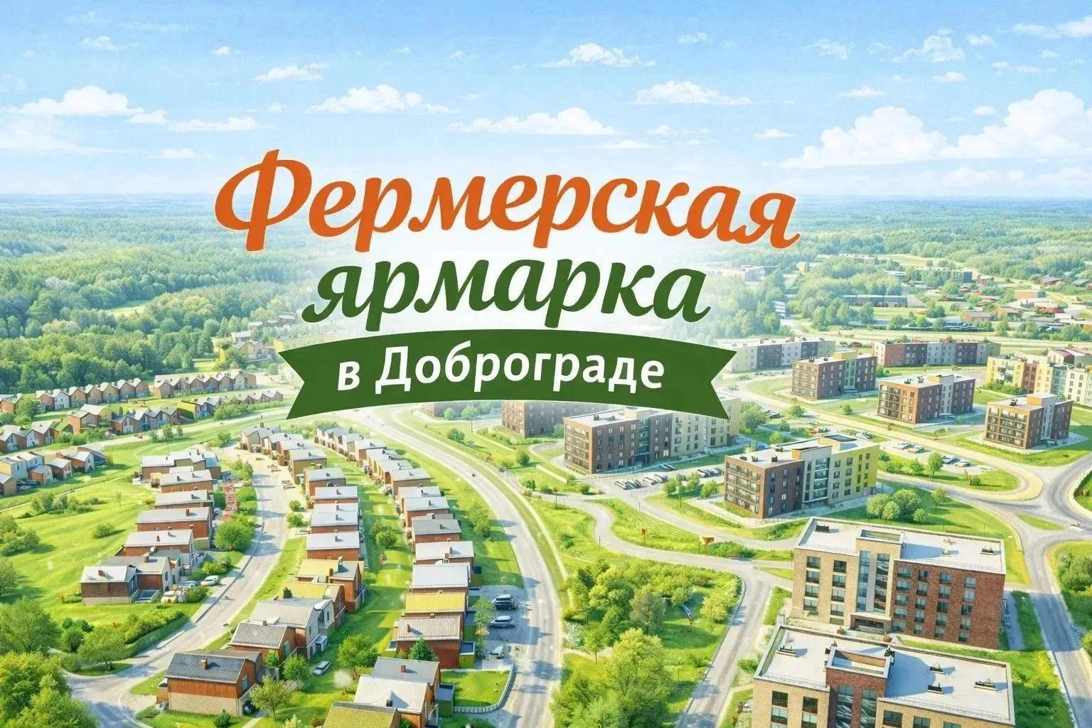 Уважаемые жители Доброграда, приглашаем вас сегодня в 17:00 на фермерскую ярмарку 🌿

Вас будет ждат