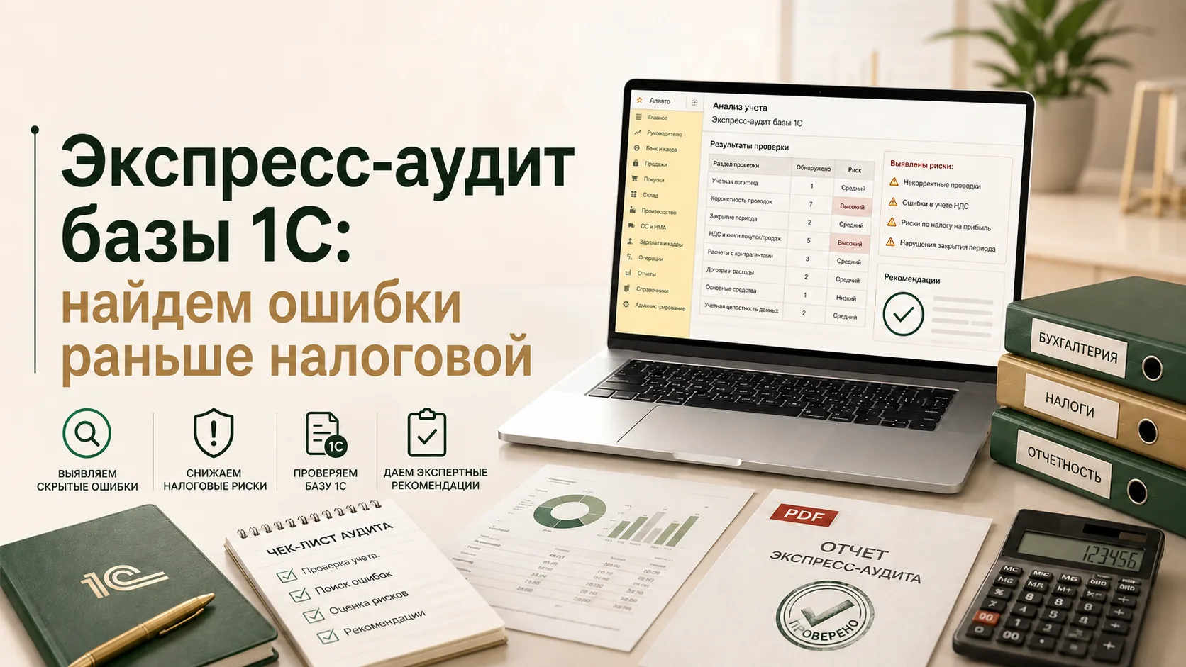 Недавно мы провели экспресс-аудит базы 1С — и далее мы расскажем, почему такая проверка нужна и ваше