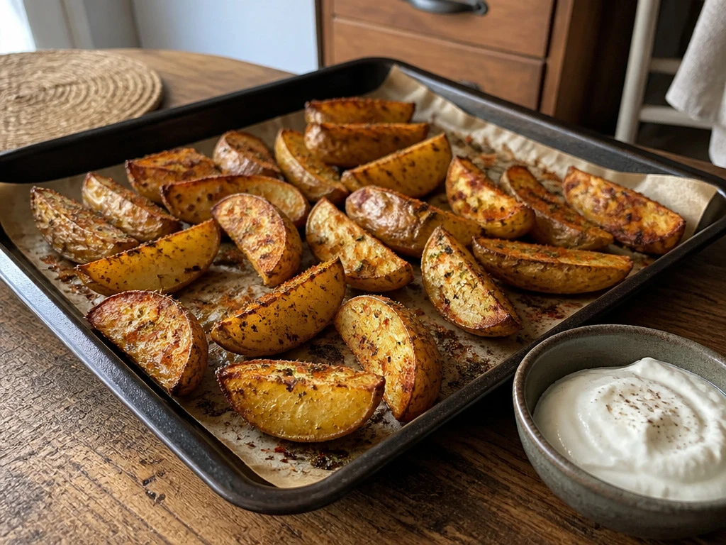 Картошка по-деревенски, которая выручает в любой вечер 🥔

Когда сил готовить нет, а накормить семью