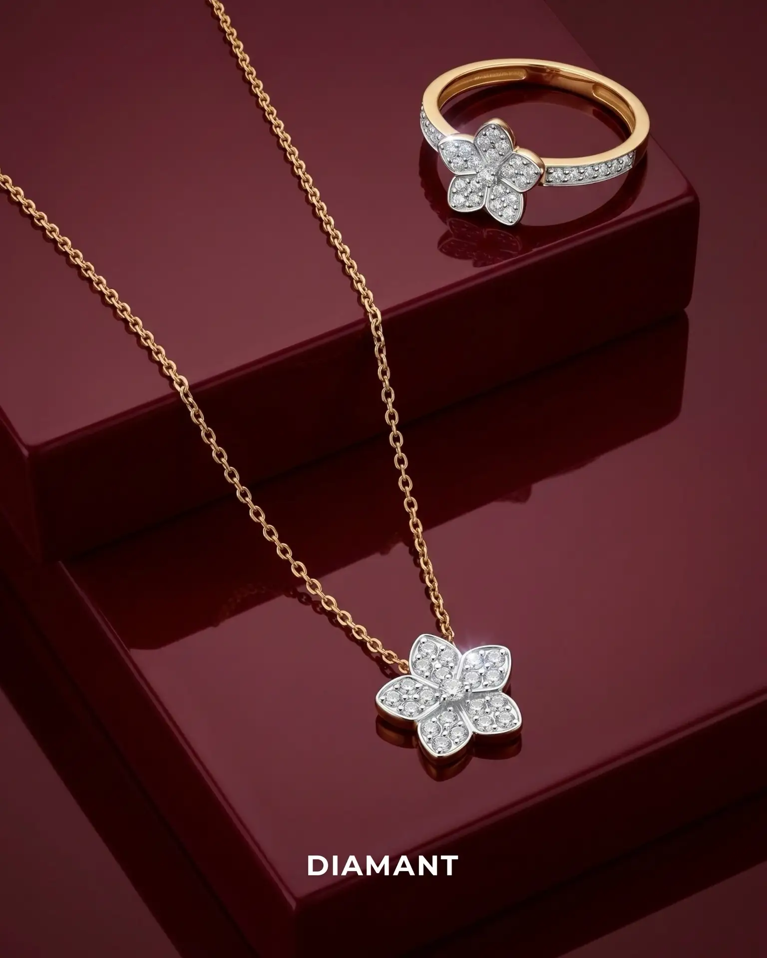 Идеальный образ складывается из деталей✨

Колье и кольцо DIAMANT - это гармония формы, света и смысл