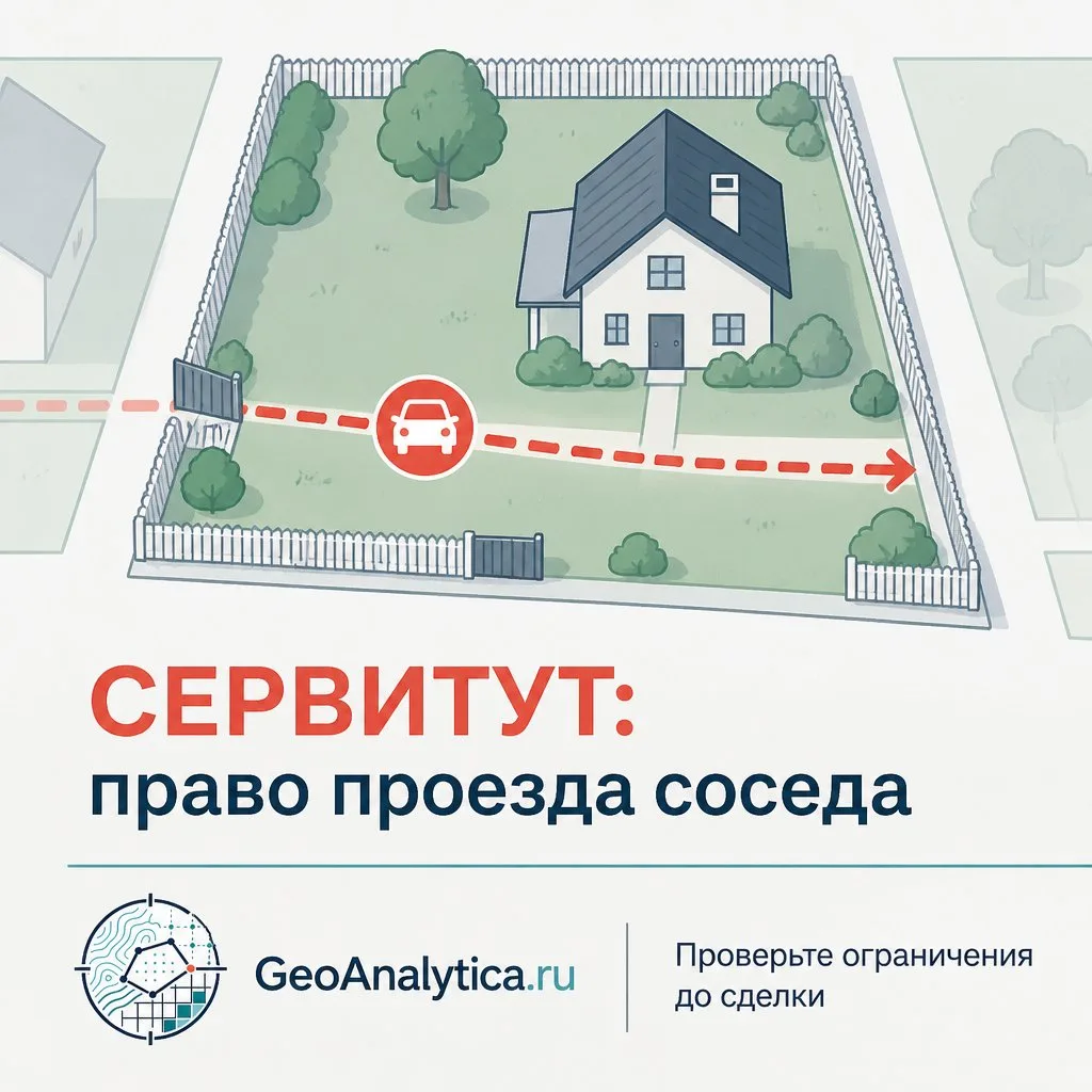 Соседи будут ездить через ваш огород? Что такое сервитут и как его найти 🚧