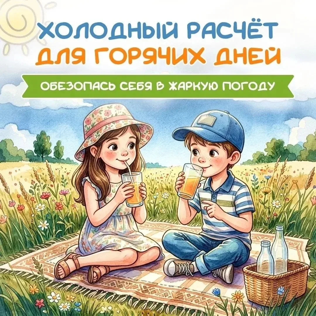 ️Лето в разгаре, а значит — пора быть начеку. Жара коварна и может навредить здоровью. 

⚠️Главное п