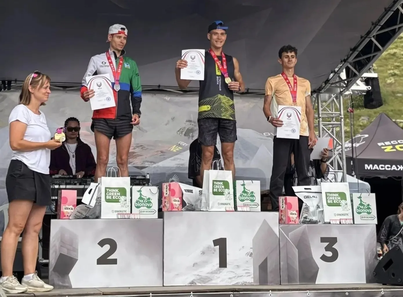 ⚡Медали на Чемпионате России по горному бегу в Терсколе