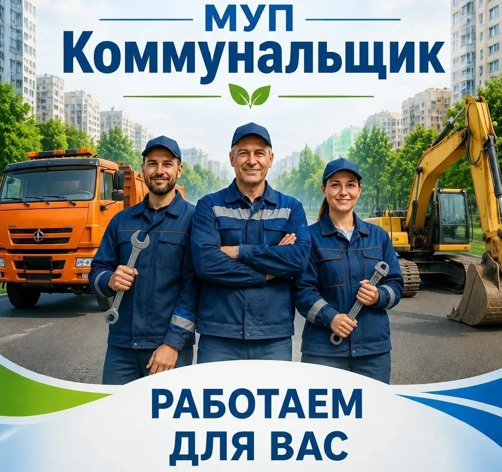 👋🕺 ВСЕМ Привет! 🏡Вы в официальной группе МУП «Коммунальщик» — тех самых людей, котор...