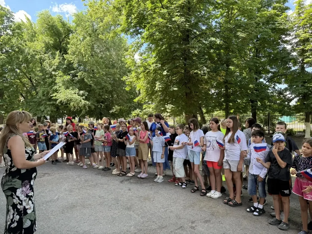 🎉 В лагере МБОУ лицея №3 отметили День ветеранов боевых действий. 

Обычно этот день памяти всех, к